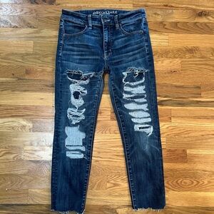 American Eagle Outfitters Dark Blue Denim Jeans, size 8 and 10 available!